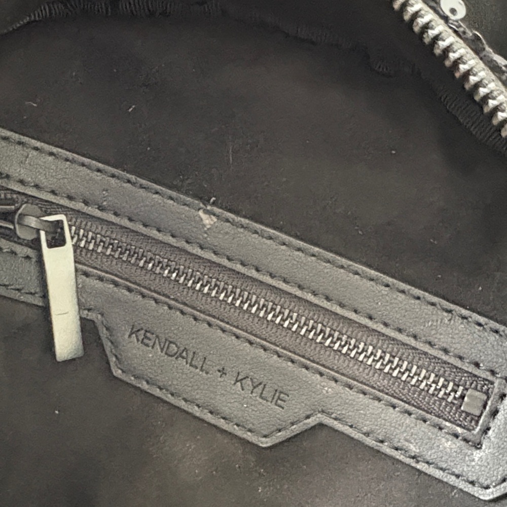 Stylish Black Sequin Mini Backpack - image 8